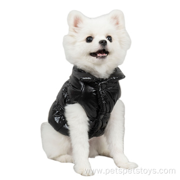 luxury soft cute winter small pet dog clothes